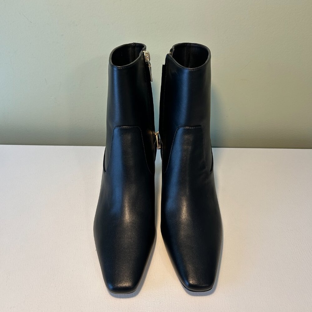 Coach Women's Leather Kitten Heel Bootie - Picture 3 of 15